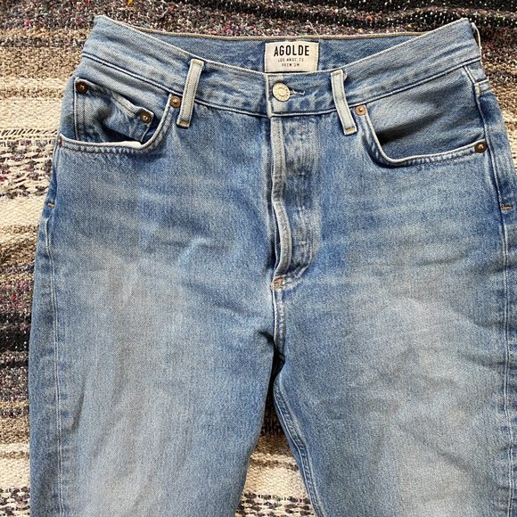 Agolde Remy High Rise Straight Jean - Picture 4 of 5